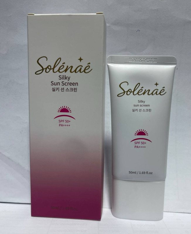 សូលេណា Solenae Silky Sun Screen 50ml