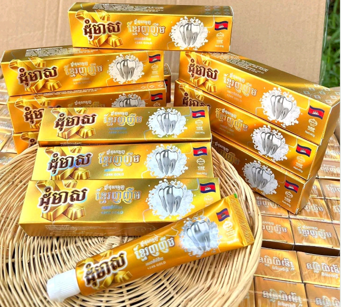 ថ្នាំដុសធ្មេញដុំមាសតូច NNP 40g