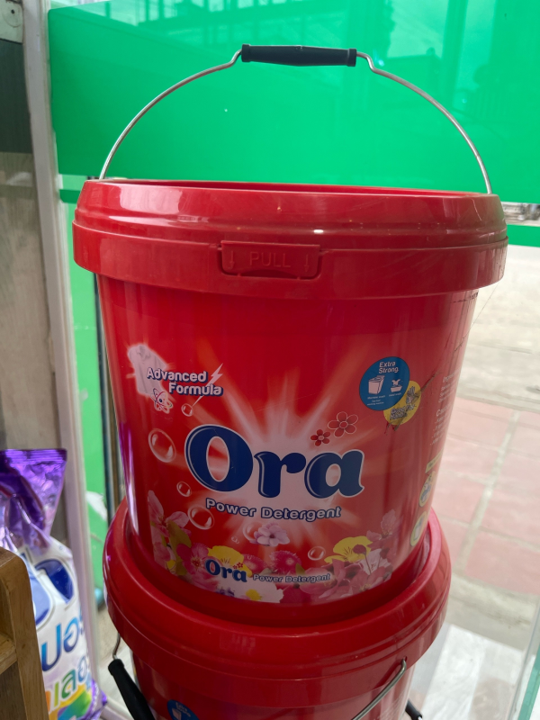 សាប៊ូម្សៅបោកខោអាវ អូរ៉ា Ora​ ធុង 4000g