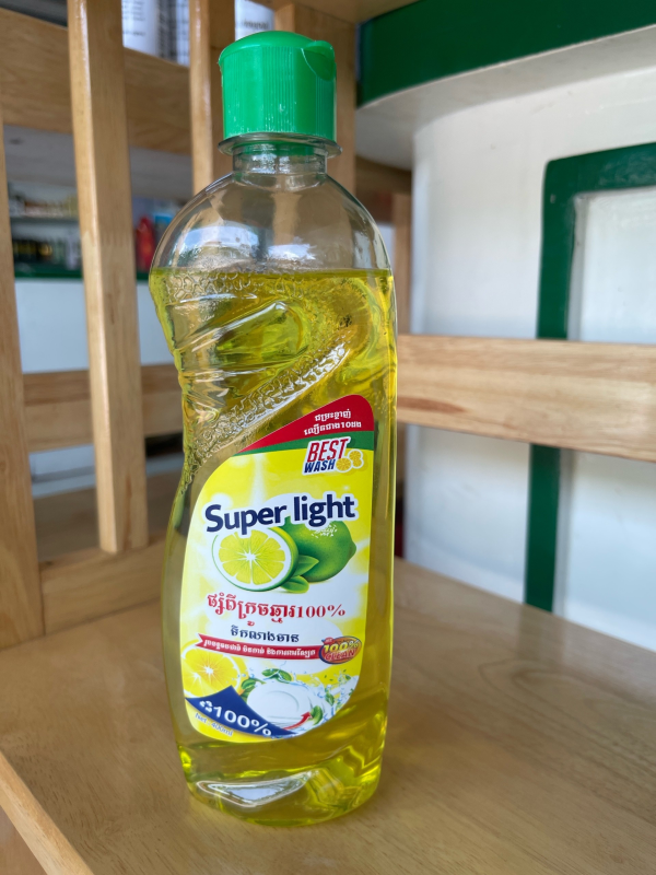 សាប៊ូលាងចាន Super light 400ml, SL