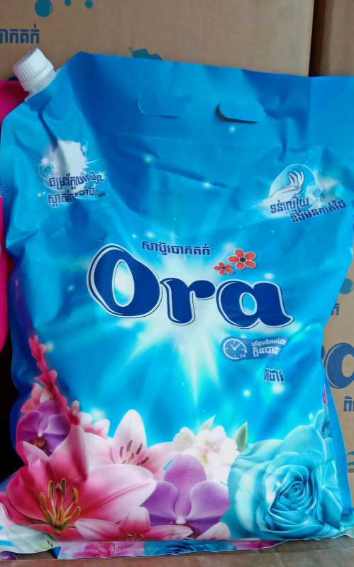 សាប៊ូម្សៅបោកគក់ អូរ៉ា Ora ខៀវ 4kg