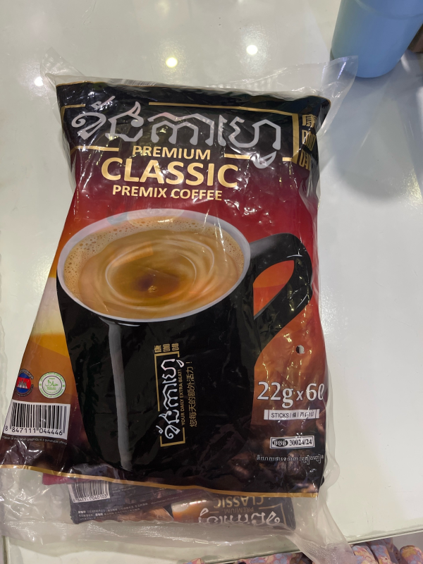 កាហ្វេខ័ន ក្រហម 60 កញ្ចប់