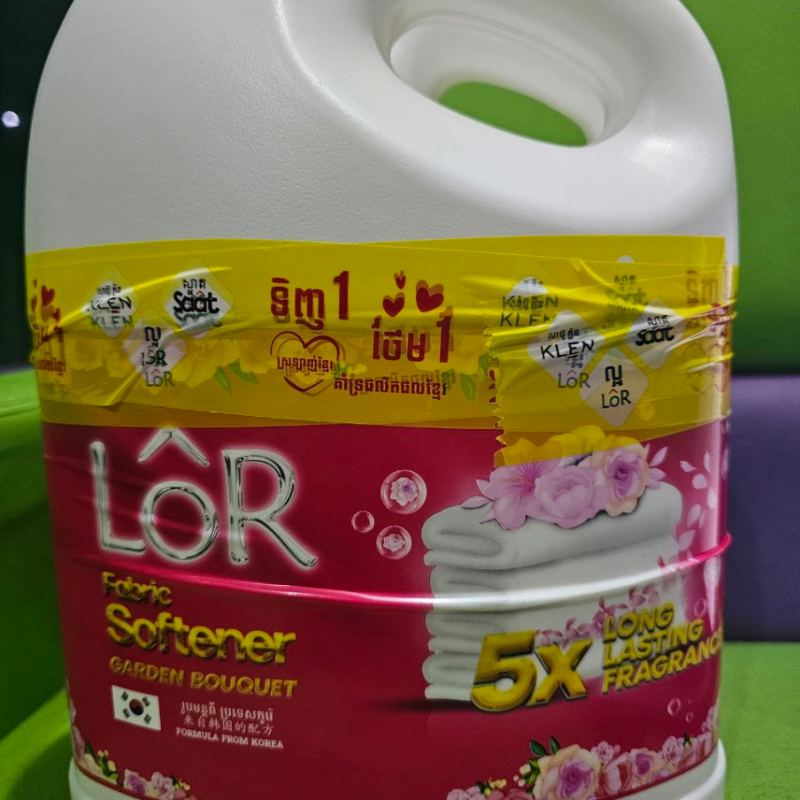 សាប៊ូបន្ទន់ក្រអូប ល្អ 3000ml, ផ្កាឈូក LoR