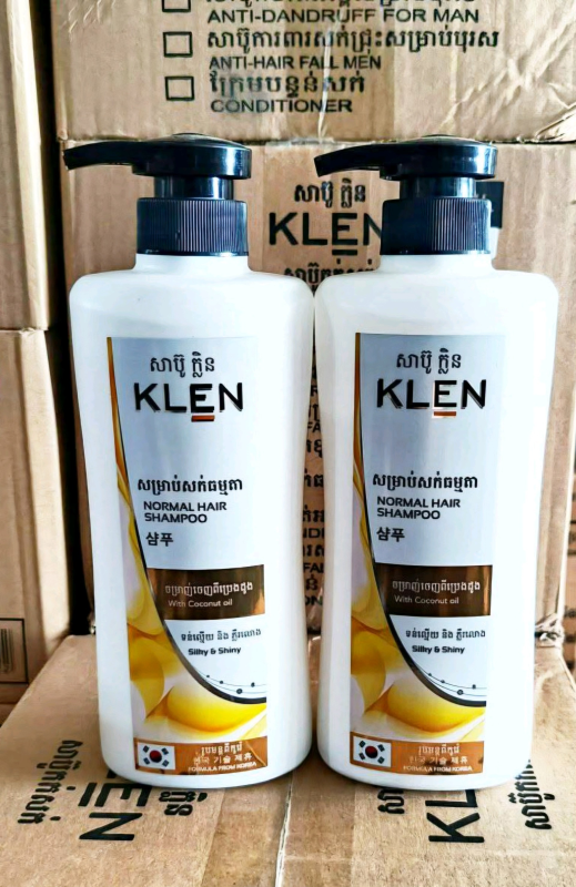 សាប៊ូកក់ សក់ធម្មតា 450ml ក្លិន (12ដប/1កេះ)